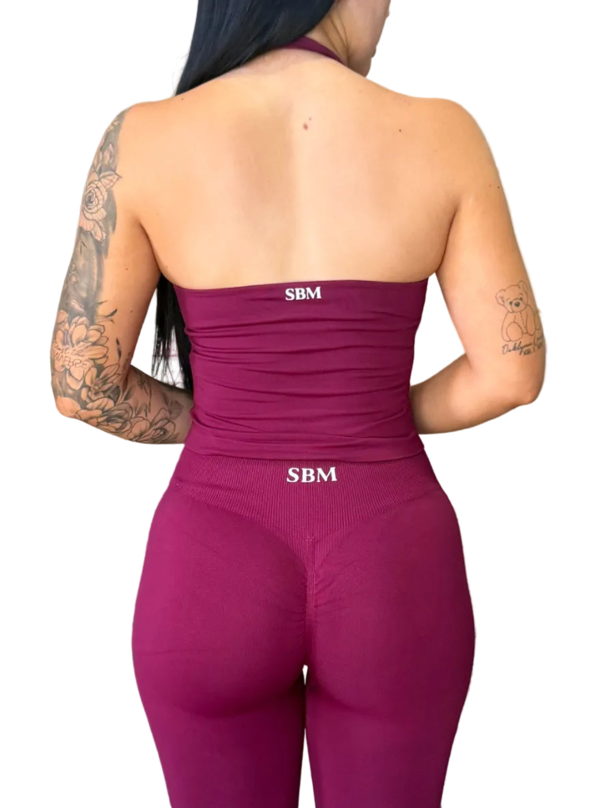 Plum Halter Tank