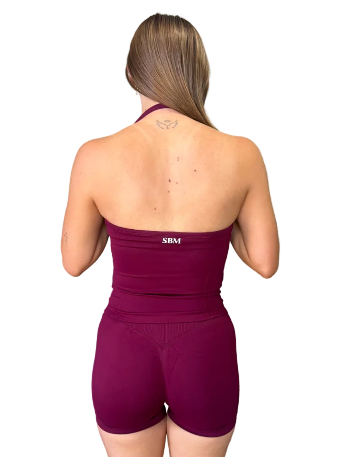 Plum Halter Top