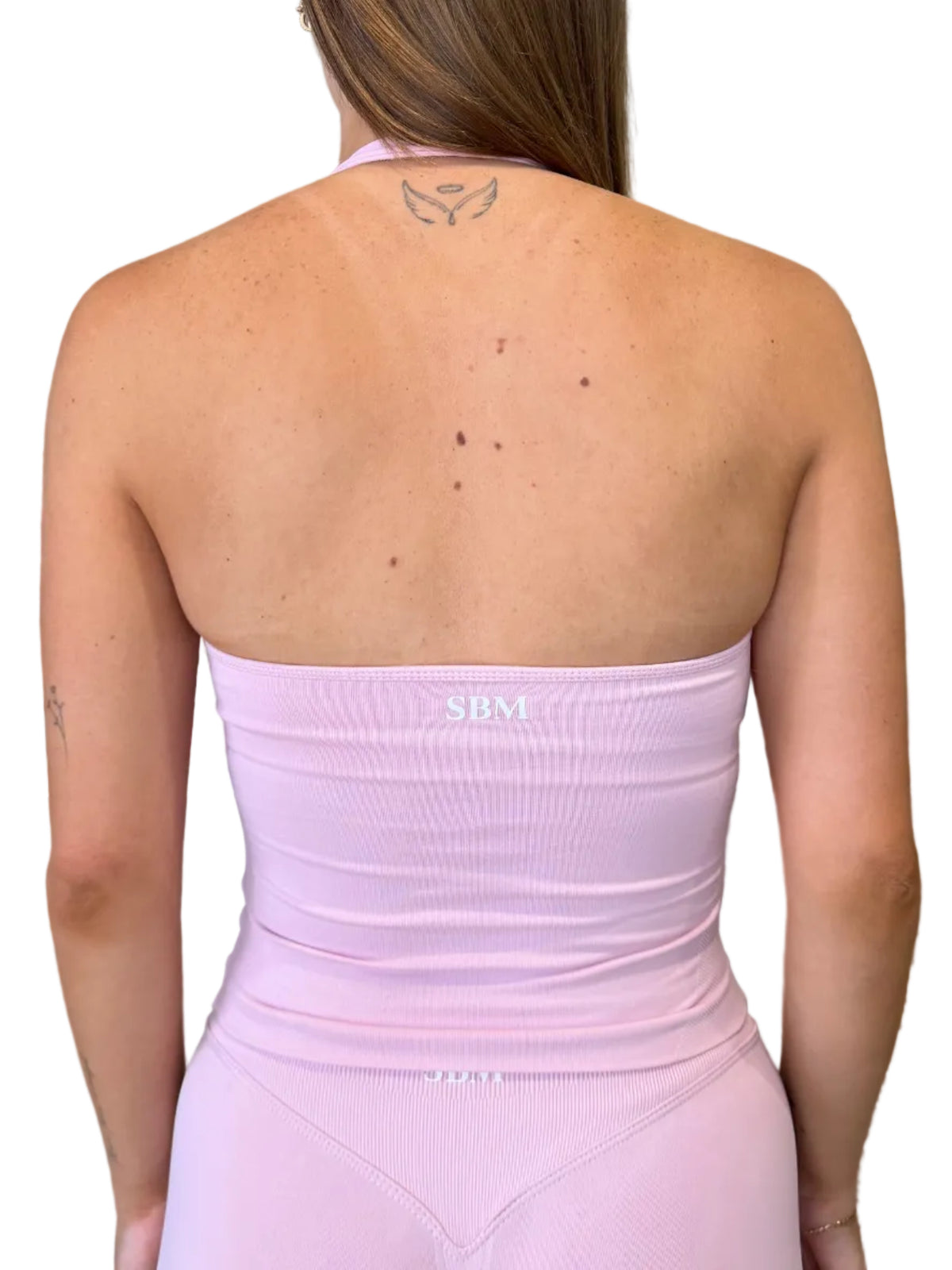 Soft Blush Halter Tank