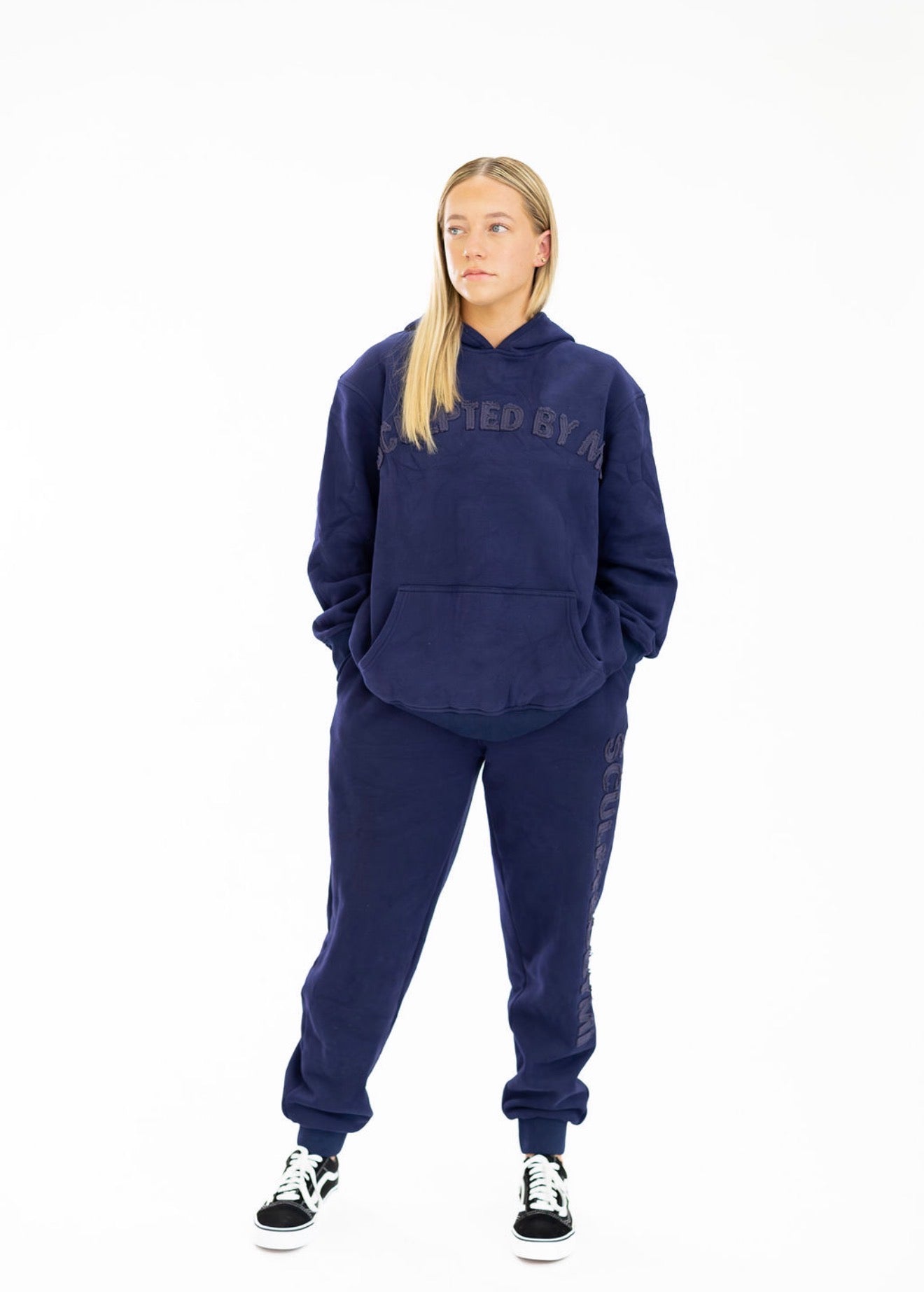 STAPLE HOODIE - NAVY