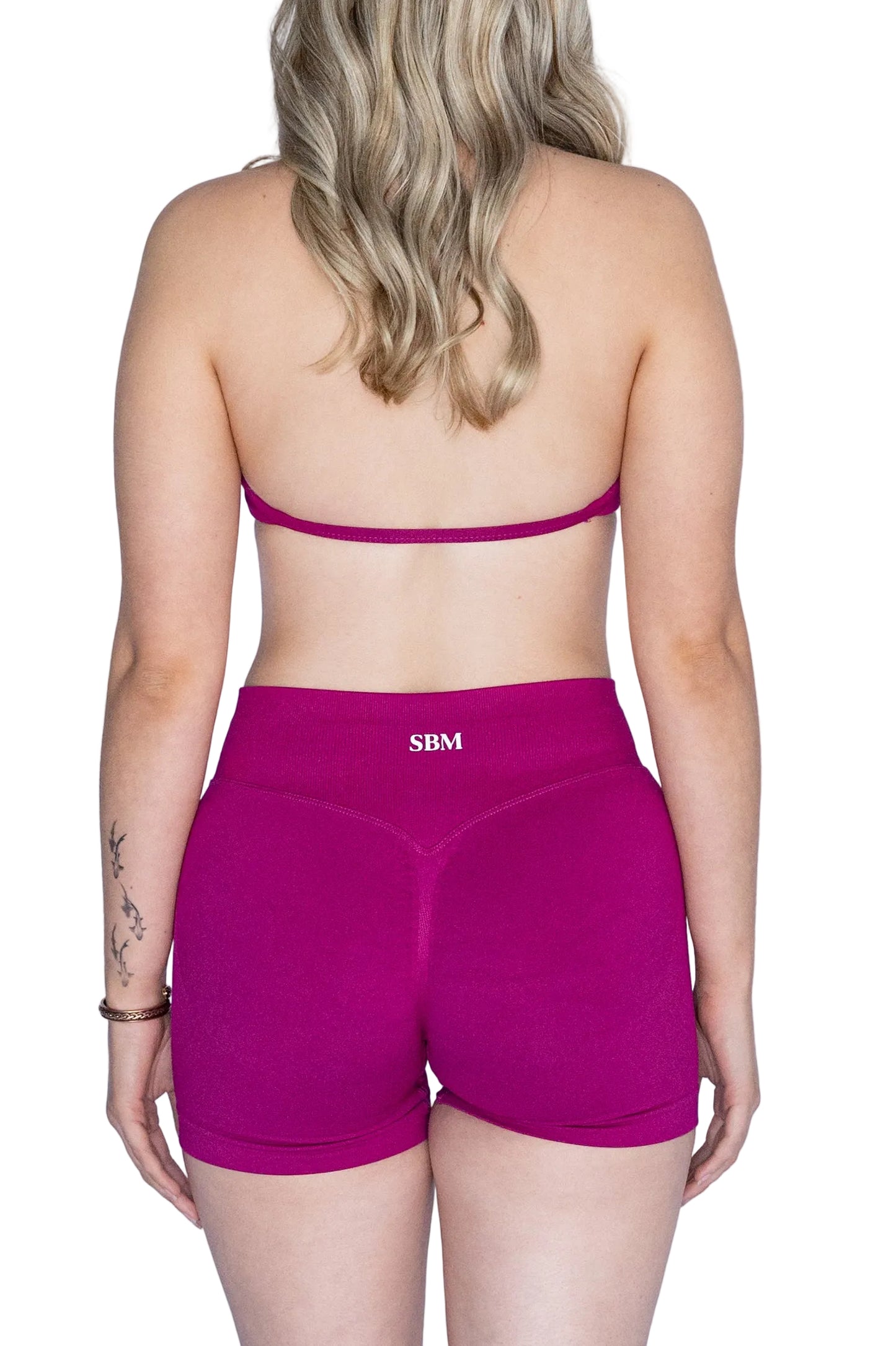 Signature Berry Scrunch Shorts