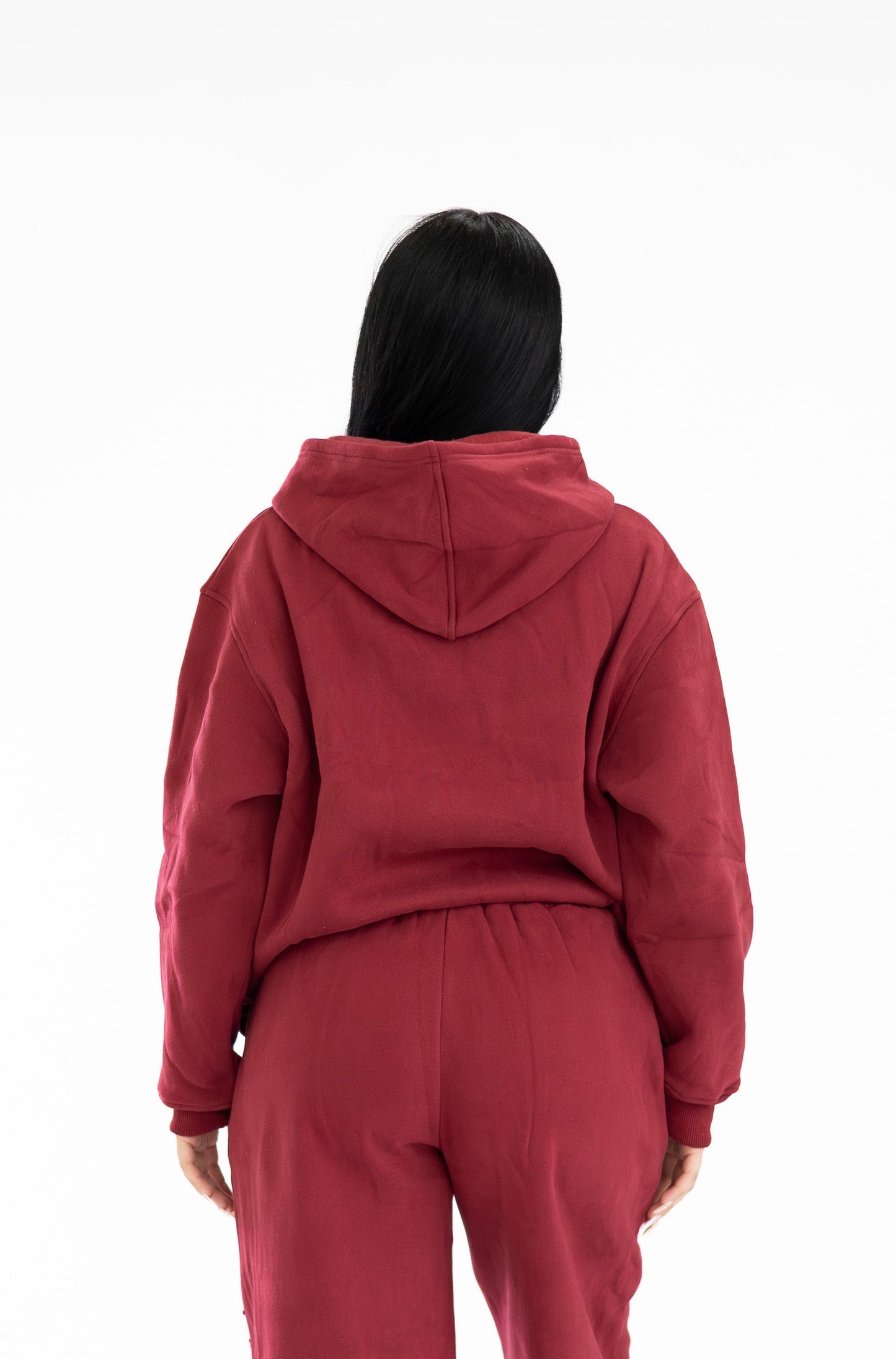 STAPLE HOODIE - RED WINE