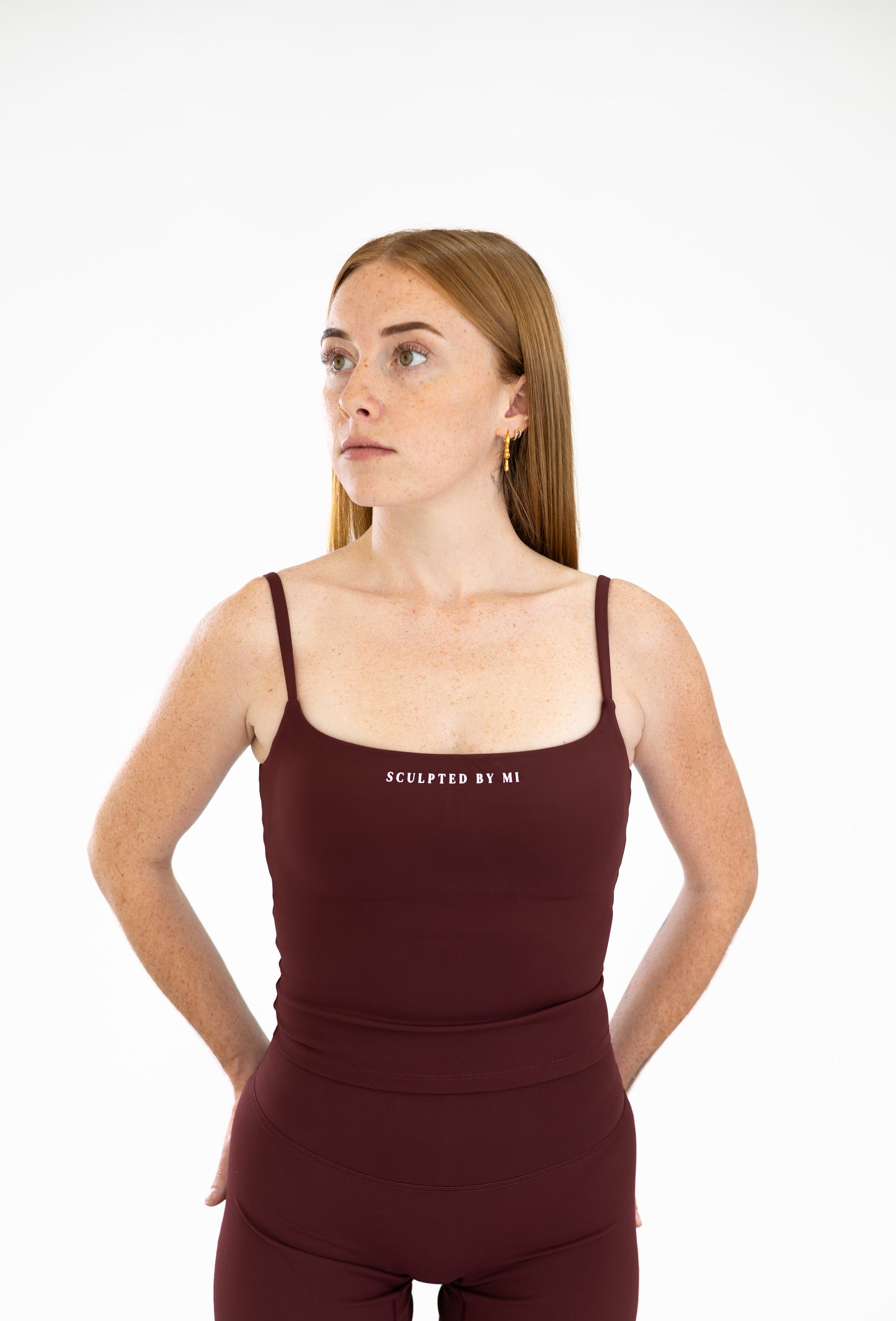 Burgundy Singlet