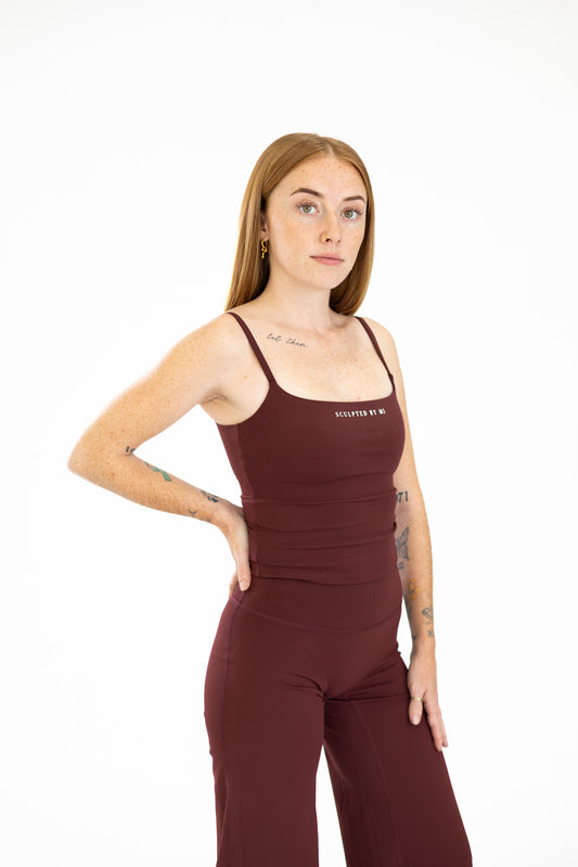 Burgundy Singlet