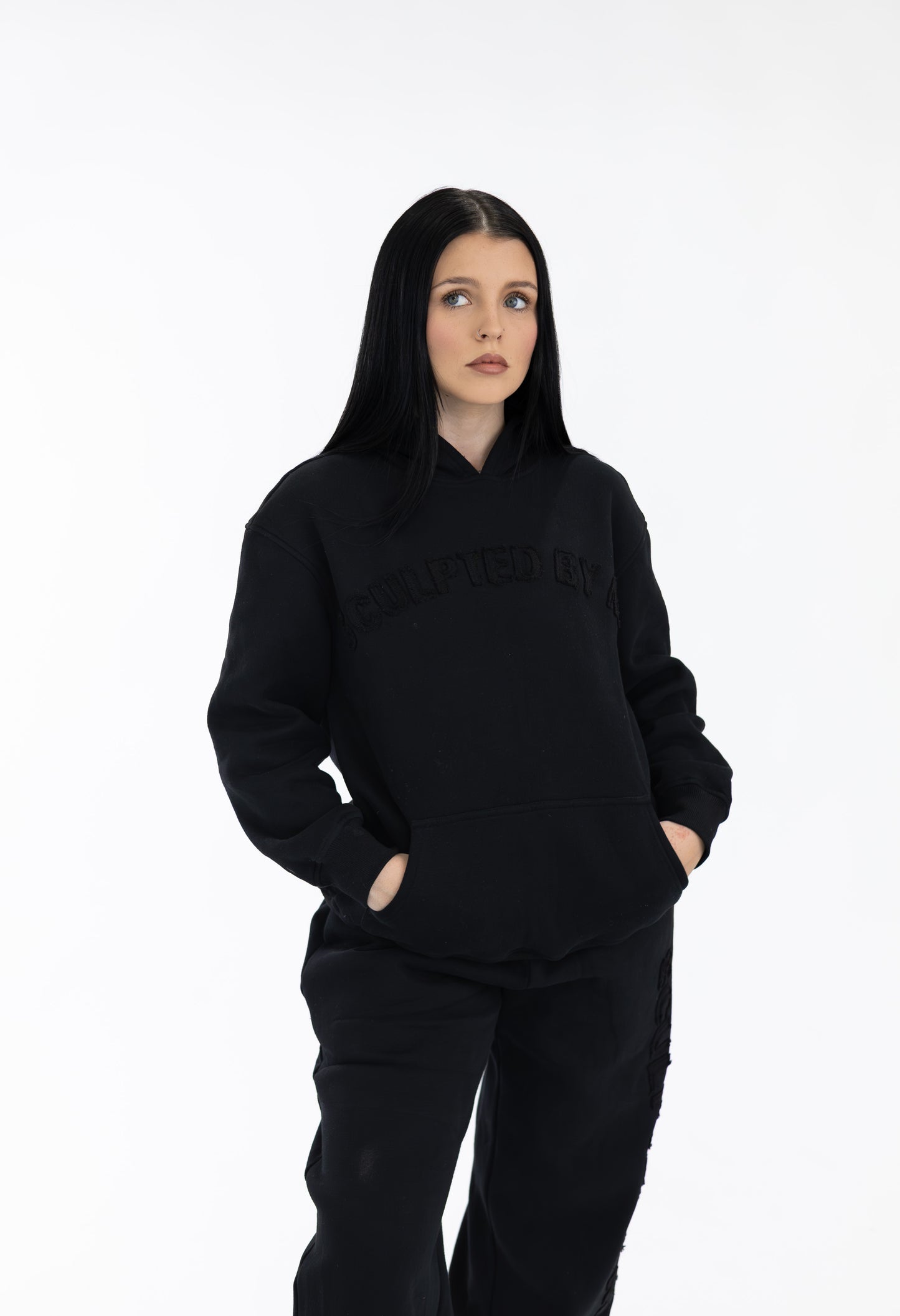 STAPLE HOODIE - BLACK
