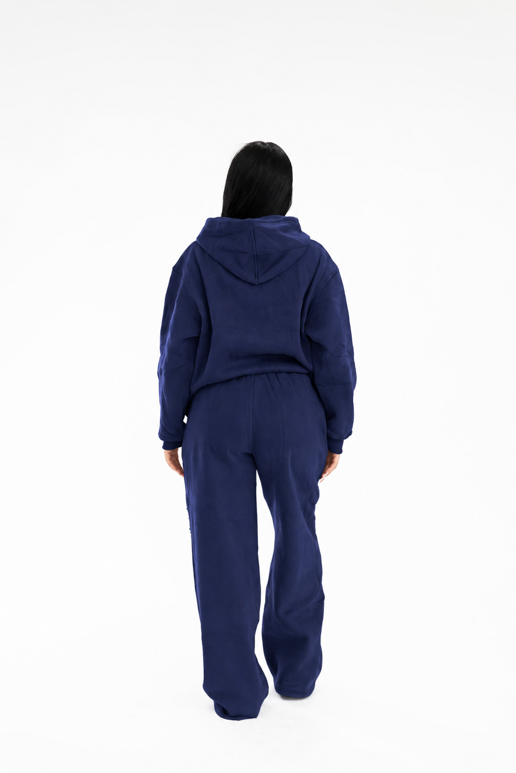 STAPLE WIDE TRACKPANT - NAVY