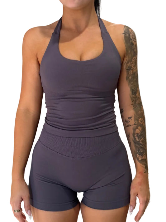 Charcoal Halter Tank