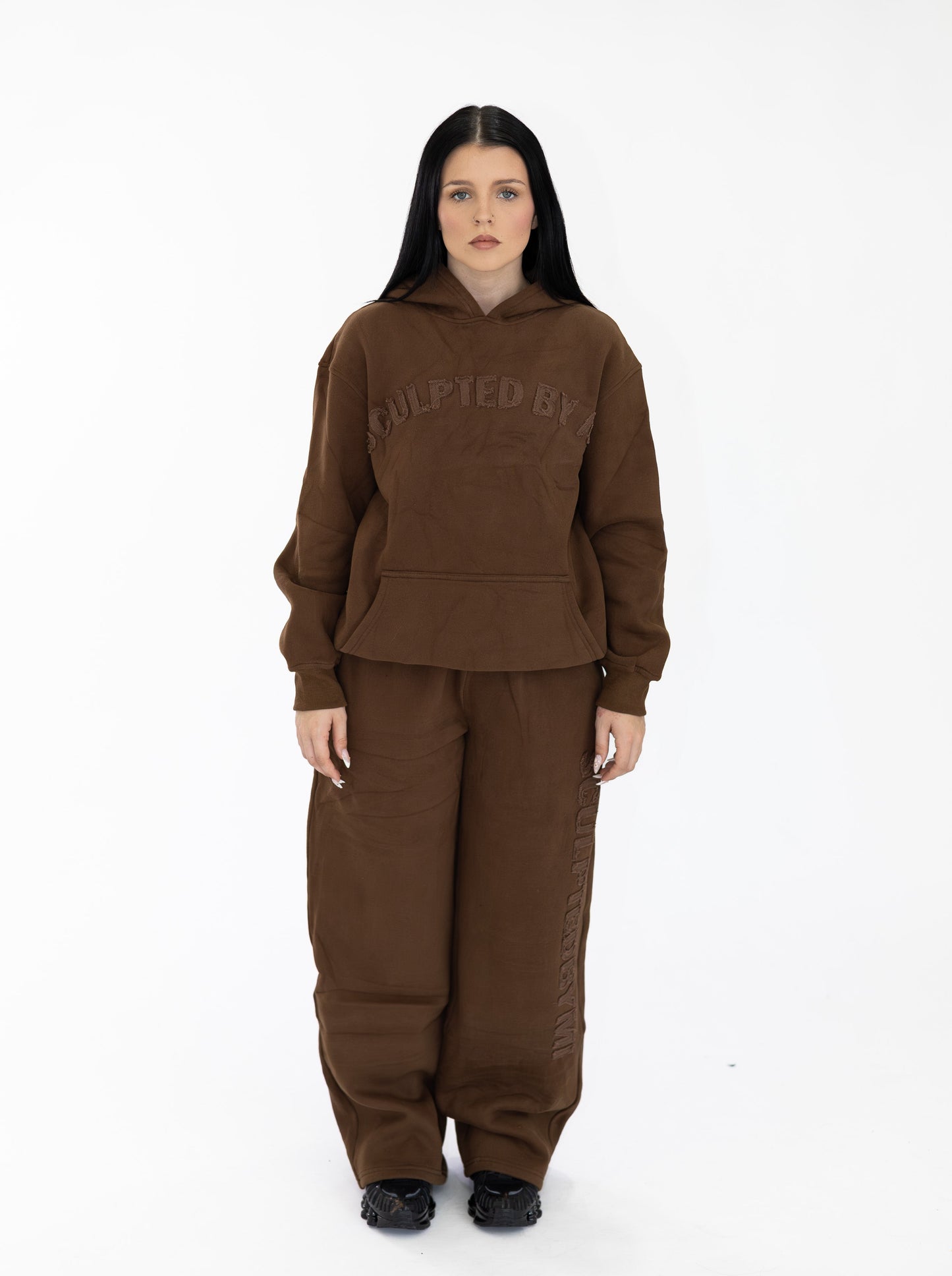 STAPLE WIDE TRACKPANT - MOCHA