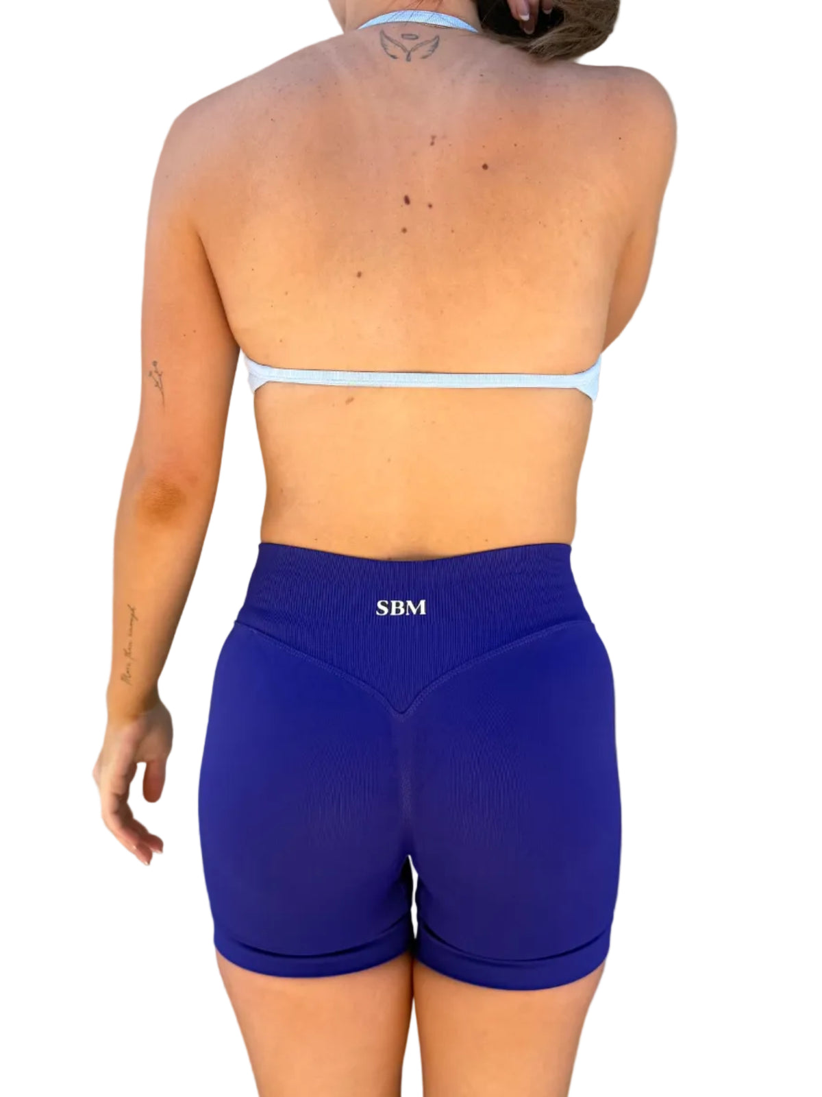 Indigo Scrunch Short
