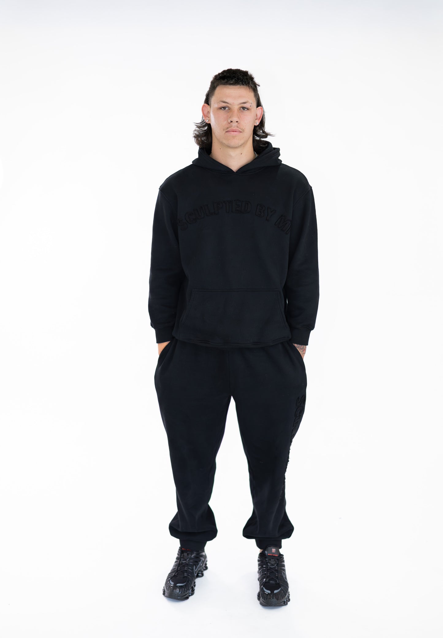 STAPLE HOODIE - BLACK