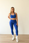 Royal Blue Scrunch Leggings