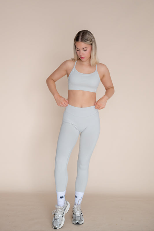 Grey Signature Leggings