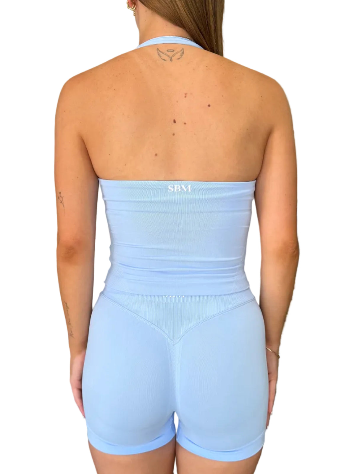 Baby Blue Halter Tank