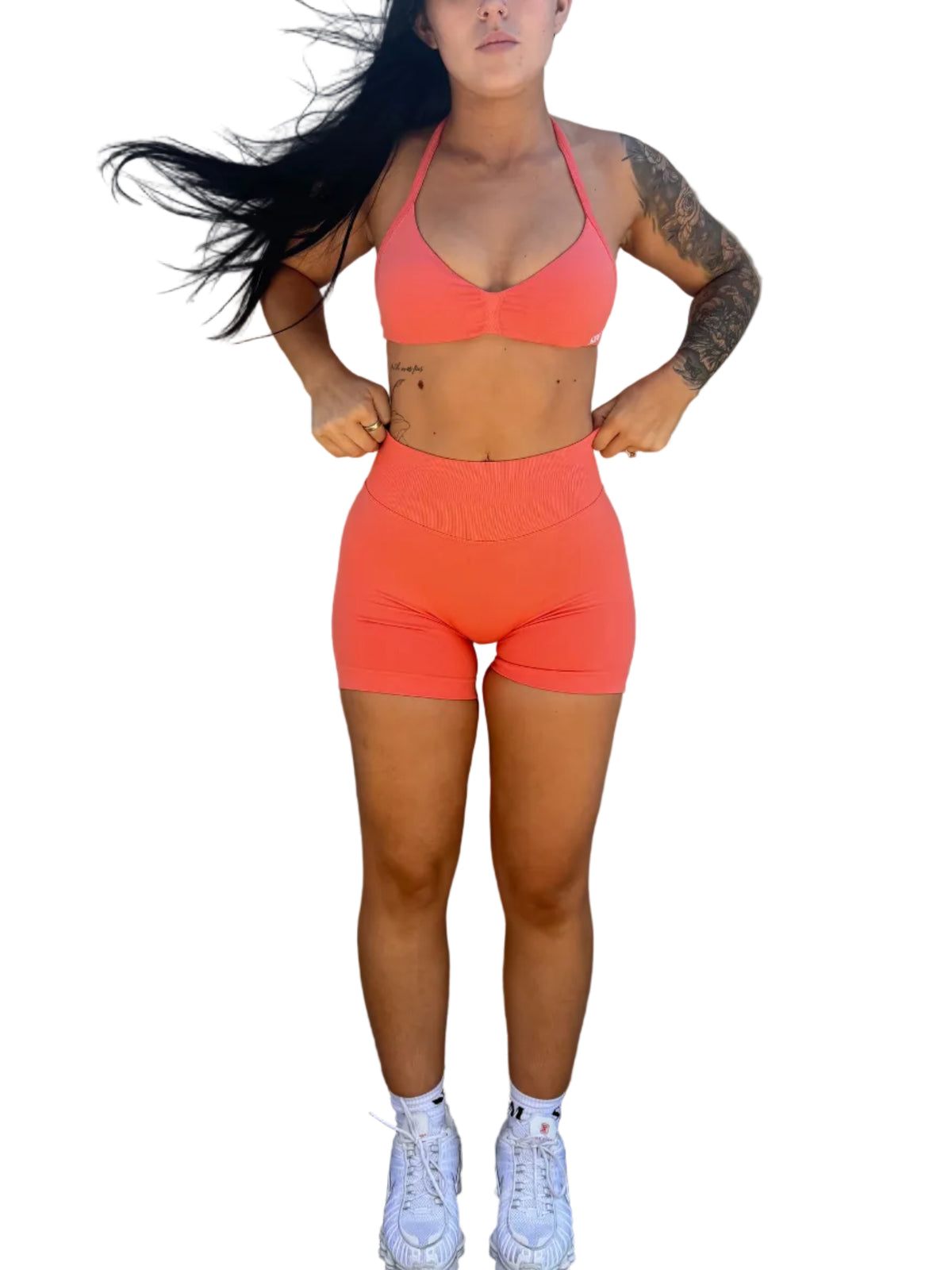 Coral Scrunch Short