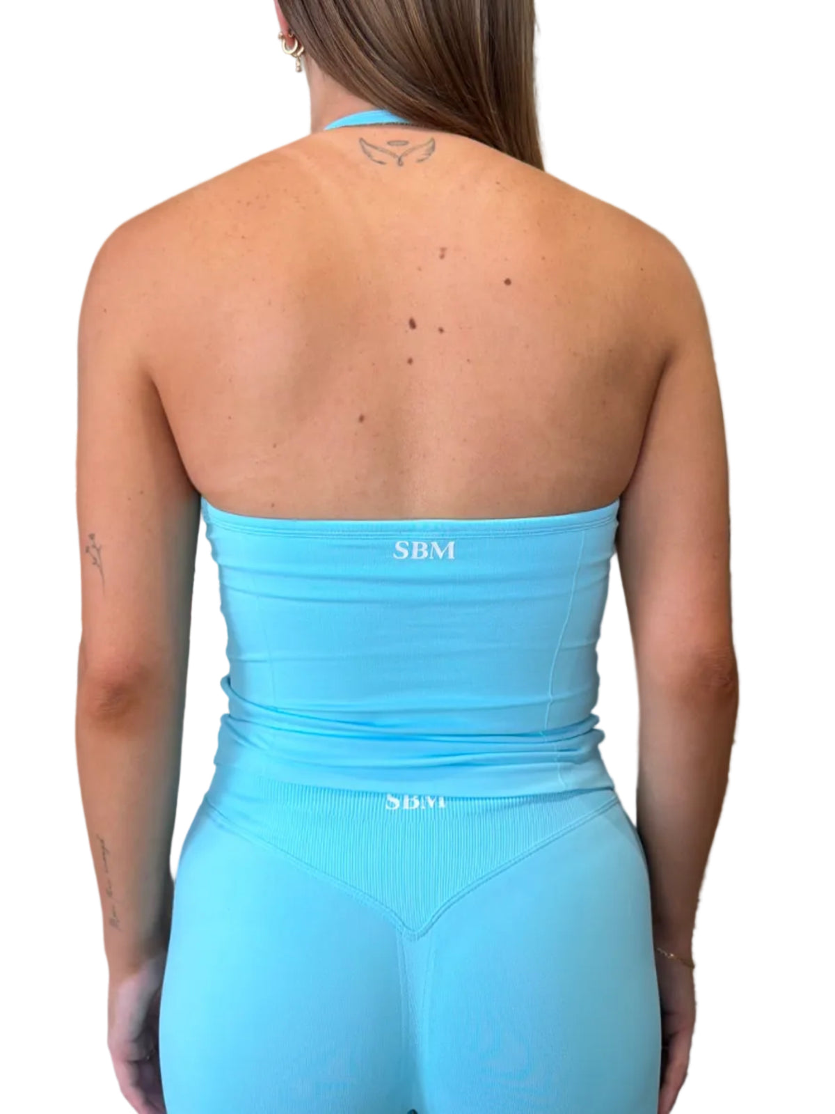 Sky Blue Halter Top