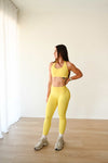 Yellow Scrunch Leggings