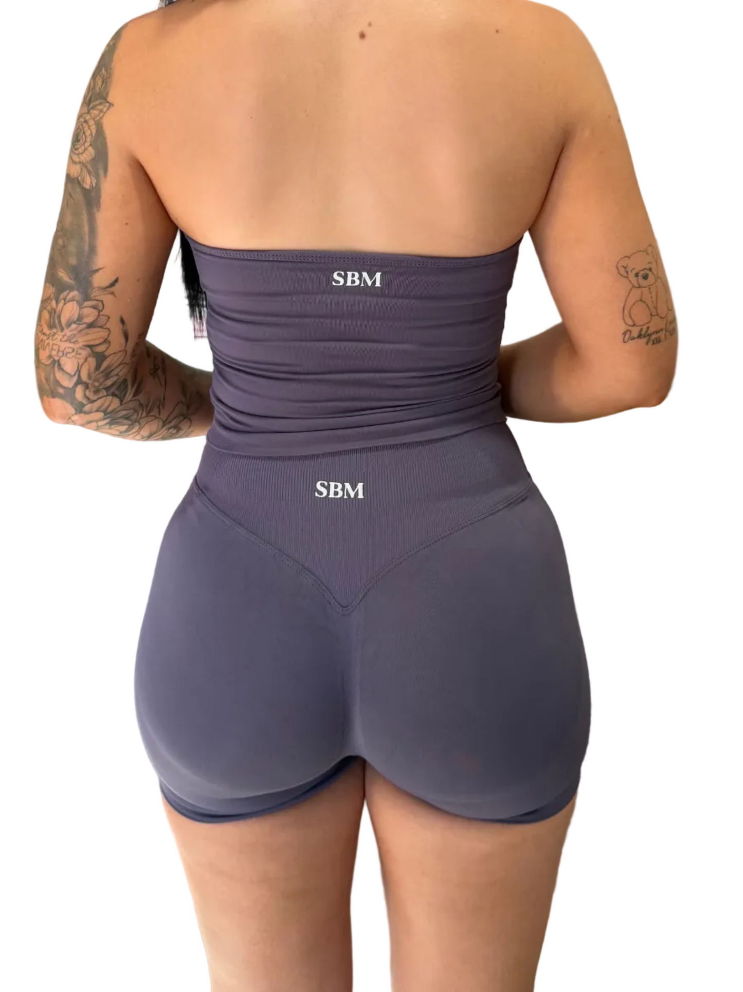 Charcoal Scrunch Short