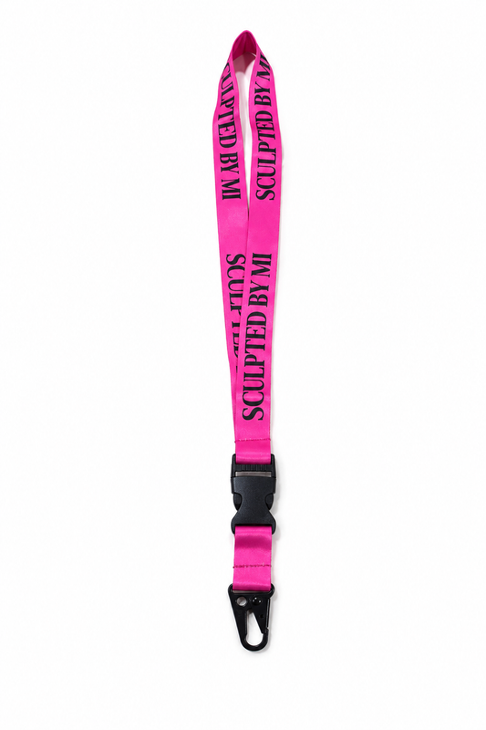 HOT PINK LANYARD