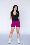Lila Midnight Black Halter Top